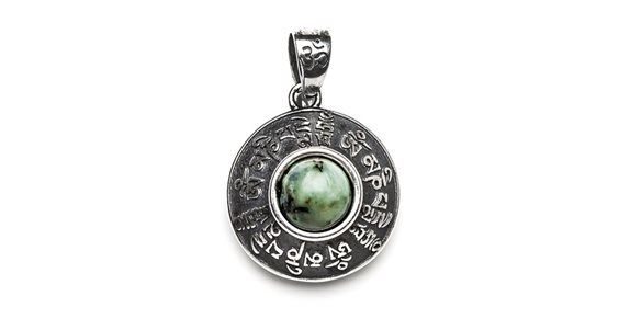 Necklace Tamashii Tibet in Silver Pietre dure NHS1700-75 - NHS1700-75